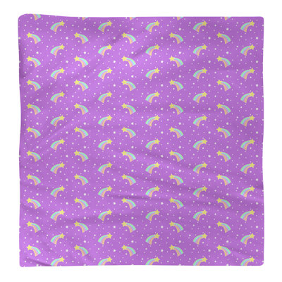 Serviette de coton à motif filante stars