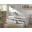 European Single (90 x 200cm) 3 Drawer Daybed with Trundle by Vipack-67985078