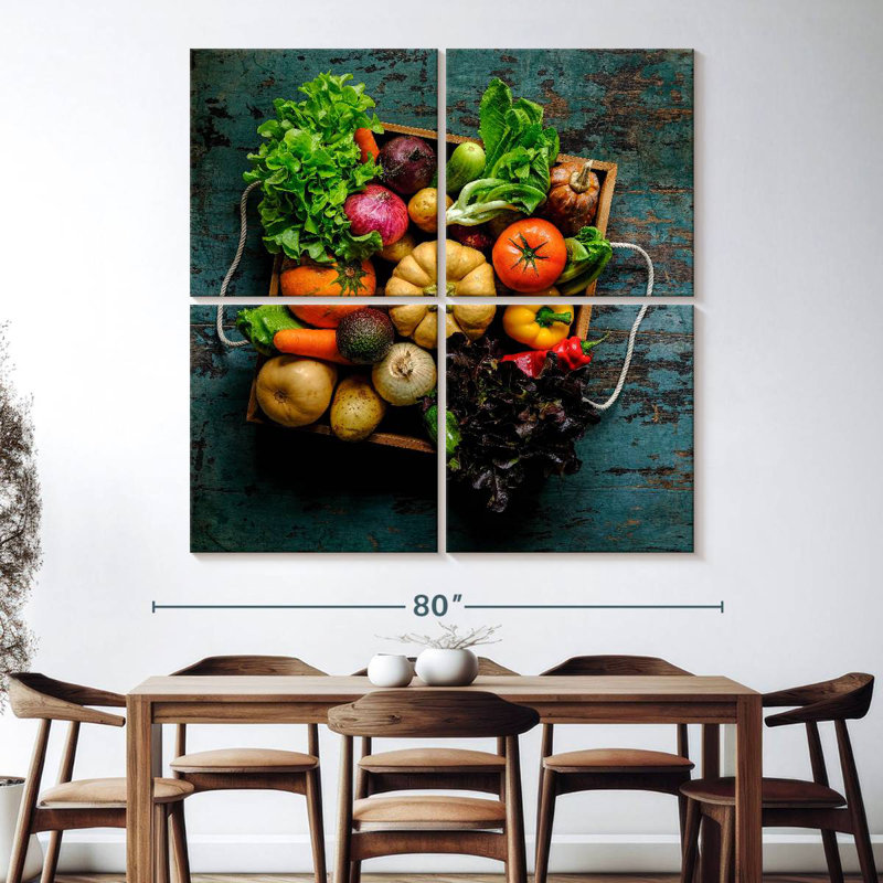 Yarlin Fresh Veggie Box, 74" H x 74" W
