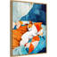 Reproduction d'art sur toile encadrée "Dogs Life Nap" par Ilora-1243057143