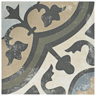 Evoque 9-3/4 in. x 9-3/4 in. Porcelain Floor and Wall Tile