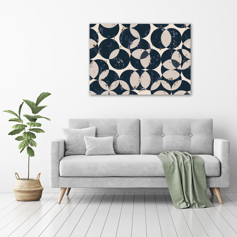 Geometric Background - Wrapped Canvas Print