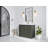 Boston 42 " W Freestanding Standard Free Standing 1 Single Vanity Bathroom Vanity With Marble Top