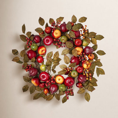 The Holiday Aisle® 20" Apple Wreath