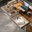 L-Shaped Computer Desk -475055922-475055923