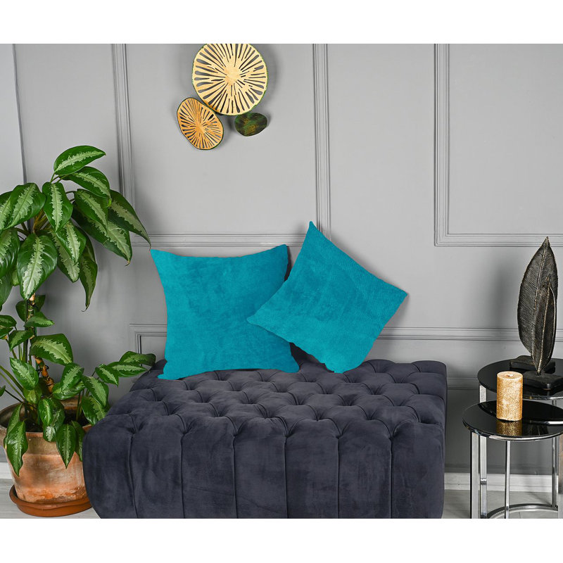 Matte Velvet Cushion Cover - 1 Pc, 61cm x 61cm, Maya