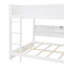 Lit superposé grand sur grand avec armoires de rangement et ports USB