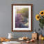 Paysage encadré de qualité supérieure de Monet mat prêt à accrocher-274643140-274643141