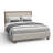 Beverle Queen Solid Wood Bed Frame-744723408