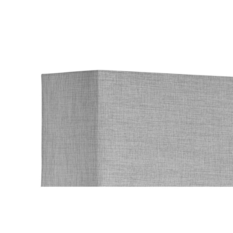 Sevastian 157cm Rectangle Slimline Floor Lamp, Powder Coated, Grey