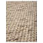 Handgefertigter Wollteppich aus in Hellgrau melier Hand Loomed Wool Mottled light grey Indoor Rug-101897372