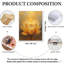Impression sur toile Golden Lotus