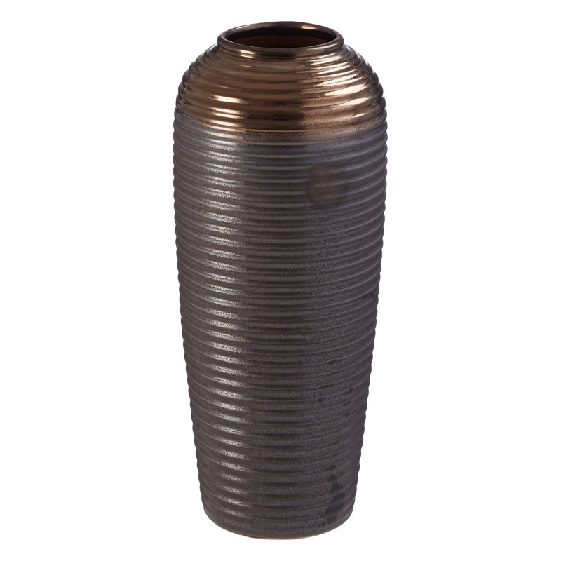 Pranzal Ceramic Table Vase, 36cm H x 15cm W x 15cm D