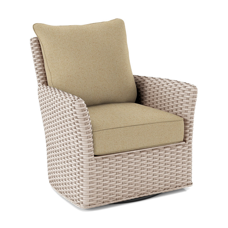 Lanai Upholstered Swivel Armchair