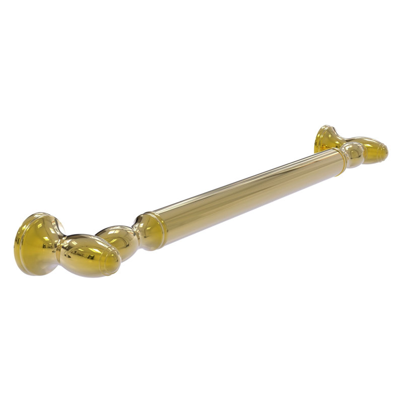 Grab Bar, 16", Polished Brass