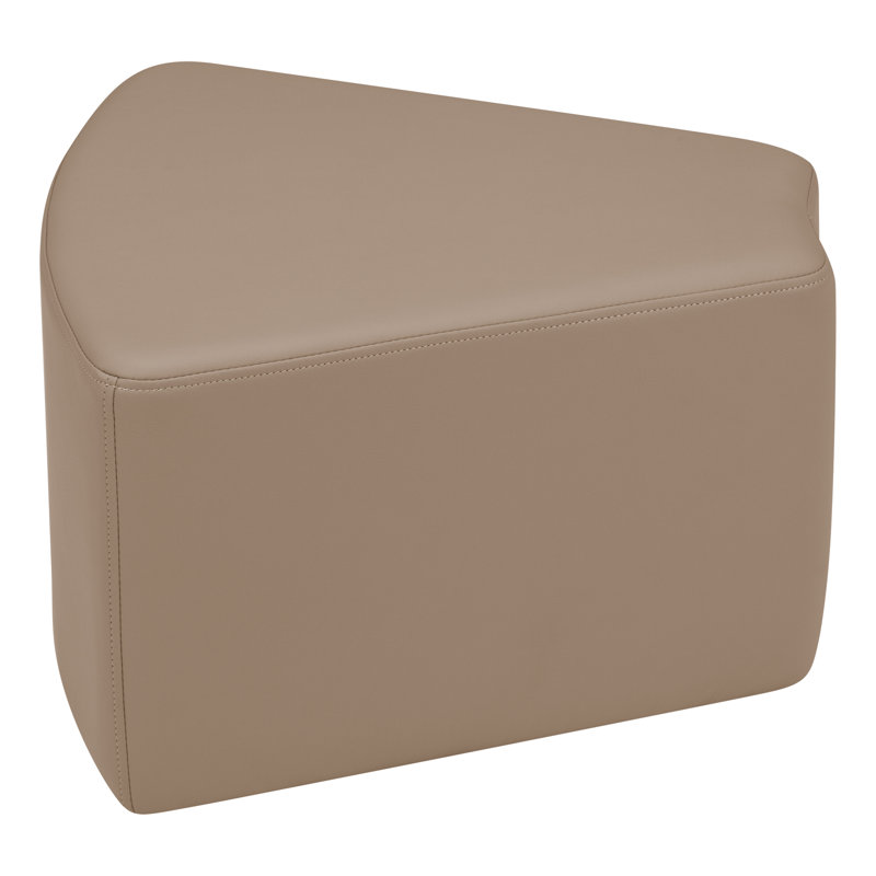 Shapes Series II Modular Collaborative Soft Seating Wedge Stool with Foam Padded Seat, H 18 po x l 20,5 po x P 20,5 po
