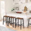 Tabouret de comptoir court 22,6 po Sayaan