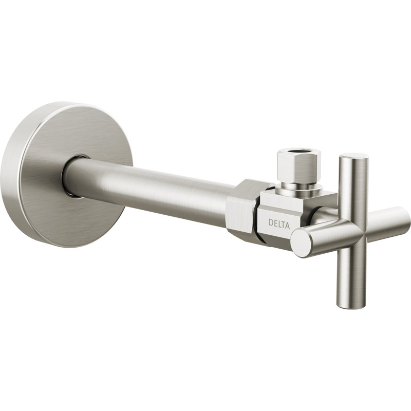 Angled Supply Stop Valve, Stainless