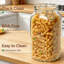 Glass Bulk Food Storage Container