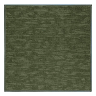 Tapis vert uni lavable à la machine