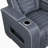 Eshan 73" Modern & Contemporary Top Grain Leather Power Double Reclining Loveseat with Wireless Speakers, Air Massage, Heat & Dual Center Consoles-548376155