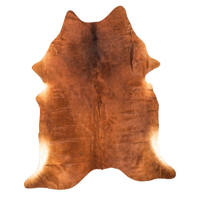 Myrtletown Animal Print Cowhide Flatweave 2cm X 1.75cm Area Rug