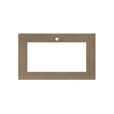 Trough 36.5" Single Bathroom Vanity Top