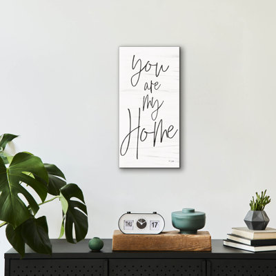 «You Are My Home» par Jaxn Blvd, art mural en verre acrylique