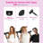 High-Speed Ionic Hair Dryer: 160000 RPM Brushless Motor Fast Drying Low Noise Thermo-Control Hairdryer with Magnetic Diffuser & Nozzle-114163498