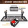 Barrington Coventry Indoor Ping Pong Table, 7-in-1 2-in-1 Dining Table with Metal Net