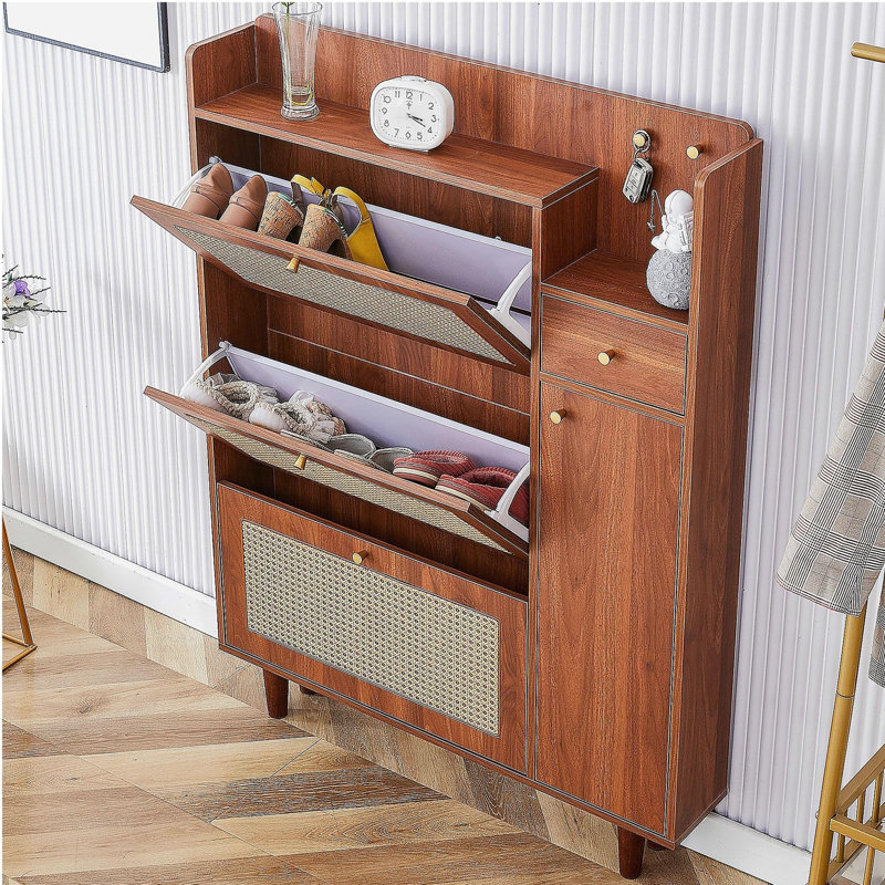 Armoire à chaussures moderne et minimaliste