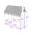 Wooden Floor Bed with Chimney Design, Enchanting Tent, Shelves and Lights-793288668-793288669