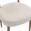 Chaise de salle à manger rembourrée moderne avec dossier incurvé, siège rembourré et pieds en métal (ensemble de 2)-133416235-133416239-133416234