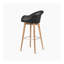 Edgard Outdoor Teak Bar Stool-1419546421
