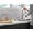 Cassidy Pull Down Touch Single Handle Kitchen Faucet with Side Spray-50567596