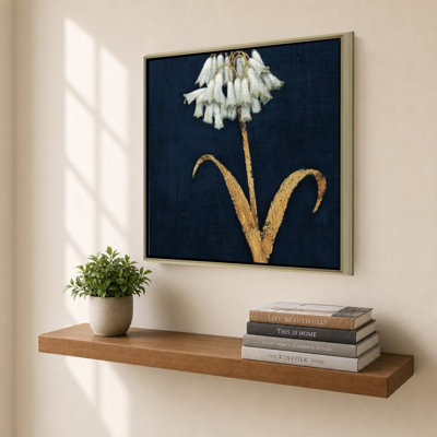 «Shimmering Summer II Indigo» par James Wiens - impression sur toile