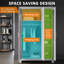 180*112*49.5cm, Solid Wood Multi-Layer Storage with Hooks,3-Door Wardrobe-1180649643