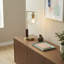 Lampe de table en verre Bollay
