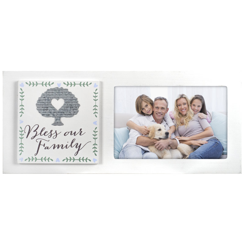 Cadre photo bless the family galv Kenan