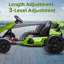 Kart électrique 24 V 7,5 MPH avec siège réglable, voiture à la dérive alimentée par batterie-116242147