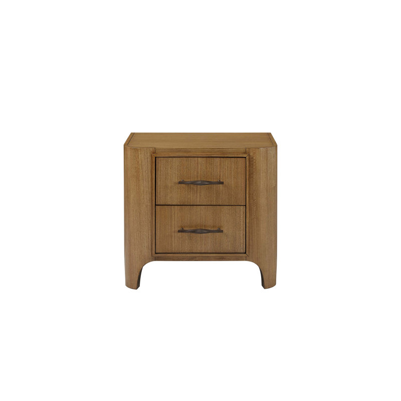 Table de chevet 2 tiroirs