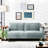 Hessville Sofa 57.8"  sofas Velvet Round Arm Apartment Loveseat-517593684