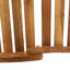 Chaise longue vidaXL taupe 21,65 x 72,44 x 25,20 en bois d'acacia massif-636760978
