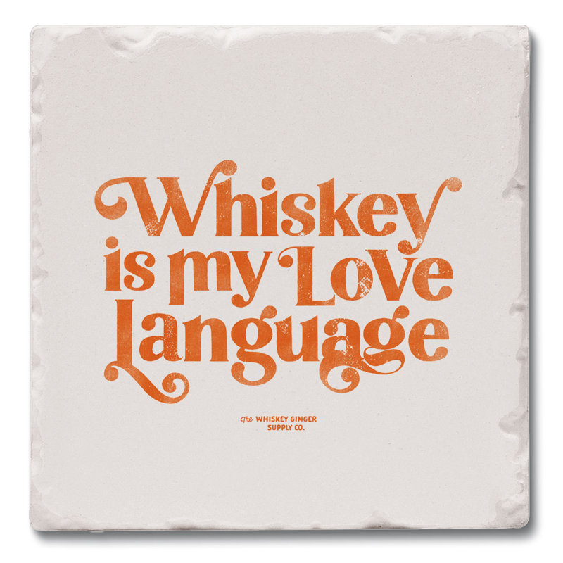 Sous-verre Whiskey Love