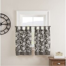  Chees D Zone Tab Top Window Valance,Black Spiders- Web Purple  Kitchen Valances Light Filtering Privacy Curtain 1 Panel for  Bedroom,Bathroom,Living Room Scary Theme Horrific Animal 60x18in : Home &  Kitchen