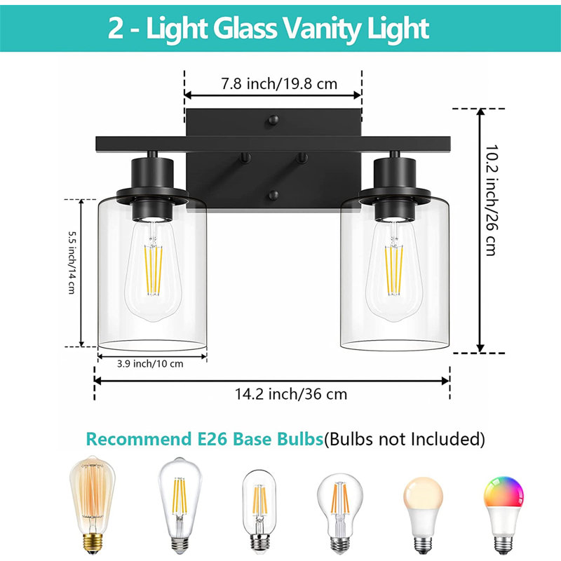 Deeley Dimmable Vanity Light, No, 2