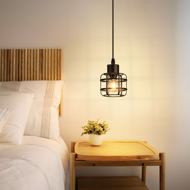1 - Light Stainless Steel Bell Pendant