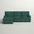 Yates 2 - Piece Upholstered Pull Out Sectional Sleeper Sofa with Storage Chaise-95374774