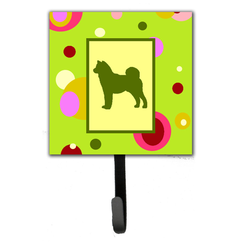 Porte-laisse shiba et crochet mural shiba