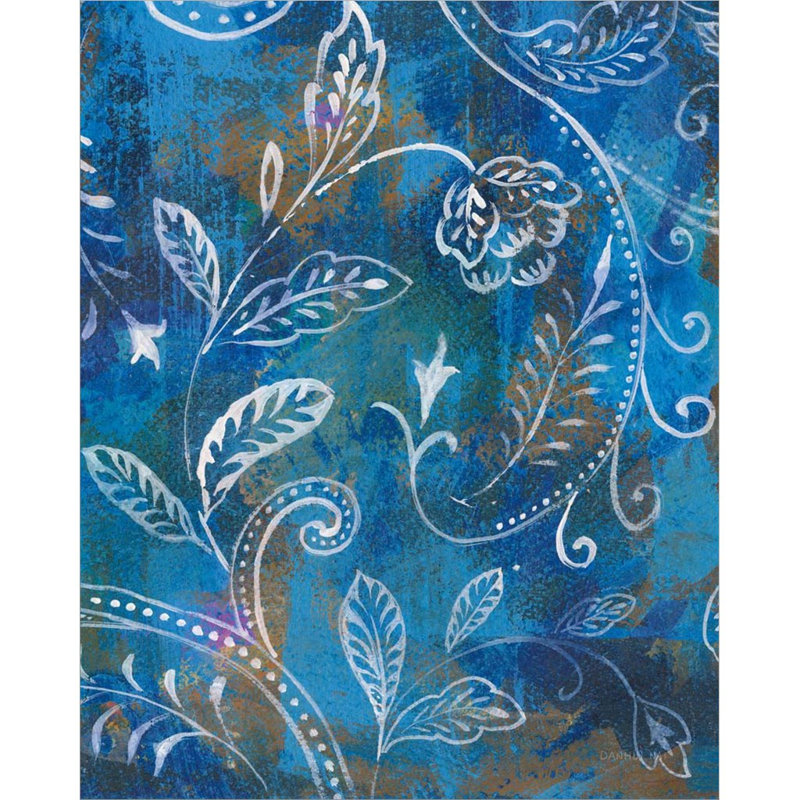 Exotic Elegance Diptych II Canvas Art in 16 x 20